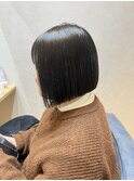 濱野《@rina.hamano》大人気！！【前下り切りっぱなしボブ】