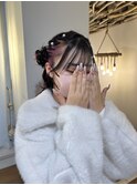 ブリーチ、ハイトーン、ケアブリーチ、韓国、前髪カット