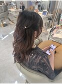 【sakura】大人気ねじりハーフアップ