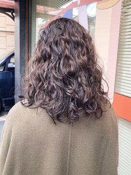 トオ(TOH) くるくるパーマロングウェーブパーマカーリーパーマハードパーマ