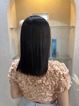 カラークチュール(Color Couture) ミディアムヘア/縮毛矯正/カラー