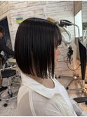 縮毛矯正ボブ