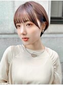 柏で1番綺麗な髪質改善くびれヘアショートボブハイライトカラー