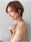 くせ毛風カール似合わせカット艶感エアリーカール薄めバング