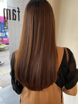 ファム ヘアーデザイン(fam hair design)の写真/あなたの髪質に合わせて選定*選べるトリートメントで髪質改善♪カラーやパーマのモチが良くなると評判☆
