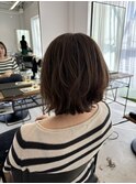 レイヤーボブ/外ハネボブ/切りっぱなしボブ