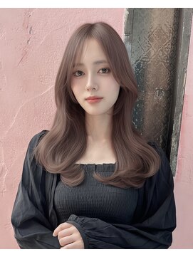 ロンドリゼル 札幌(Lond RiseL) オリーブグレー/前髪/ボブ/マロンベージュ/レイヤーカット/小顔