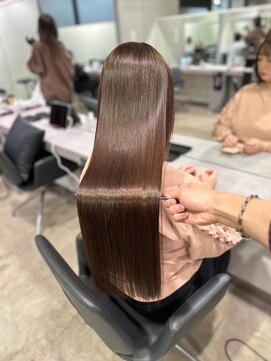 髪質改善/髪質改善カラー[#渋谷駅#縮毛矯正#ストレートパーマ]