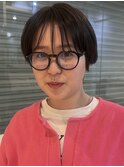 10代20代前髪ありショートマッシュショート丸みショートレイヤー