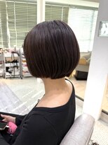 ロストシティ 横浜(LOST CITY)&nbsp;大人かわいい ショートボブ×チョコレートブラウン