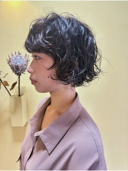 アクセント(ACSENT)の写真/レディースだけでなく受賞歴のあるスタイリストが流行のメンズパーマスタイルを提供◎お気軽にご相談下さい