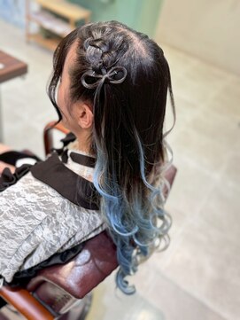 リック(Ric by KENJE) 【推し活】リボン×ハーフツイン