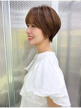 ファムウーマン(Femme woman)の写真/乾かしただけでまとまる、あなたに似合うショートヘア☆明日からできる簡単お手入れが魅力！