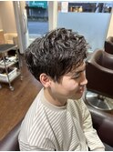 メンズパーマスタイル
