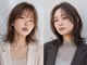 エッジ ヘア メイク(edge hair +make)の写真/第一印象UP★顔周りに拘ってデザイン！トレンドのレイヤーカットや小顔見せカットも◎［南流山/三郷市］