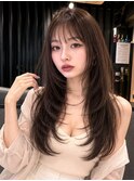 【uniii】髪質改善/髪質改善縮毛矯正/レイヤーカット