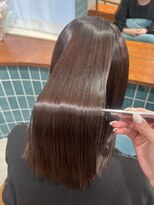 ノット(KNOTT)&nbsp;ワンホンレイヤー/ミルクティーブロンド/ダークブルー/松戸
