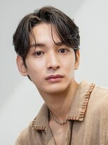 オーシャントーキョーオーバー 渋谷(OCEAN TOKYO OVER)&nbsp;センターパートコンマパートニュアンスパーマ韓国マッシュ