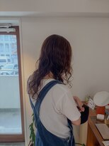 リント(lint)&nbsp;簡単スタイリングのデジタルパーマ＊