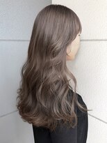 ヘアーアイストゥーレ(HAIR ICI TRE) 透明感グレージュ×小顔レイヤーカット/20代30代/秋カラー担当聖
