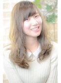 柔らかベージュx柔カール！