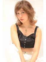 ミラバイグリーン(Mira by green)&nbsp;ウルフミディ【外ハネmix】#1