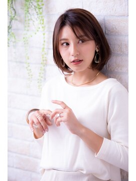 ヘアーアートシフォン 池袋西口店(Hair art chiffon) エアリーショート×ボリュームカール