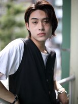 ジョニー ワンノート(Johnny Onenote)&nbsp;セミウェット×センターパート