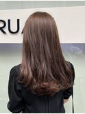 ブリーチなし × ピンクブラウン Hair Design Collet Ginza