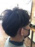【男性必見】カット+炭酸泉ヘッドスパ(アイブローカット付)￥4300
