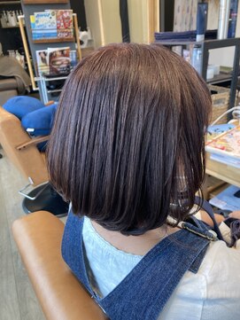 アンバー(amber) グラデーションボブ