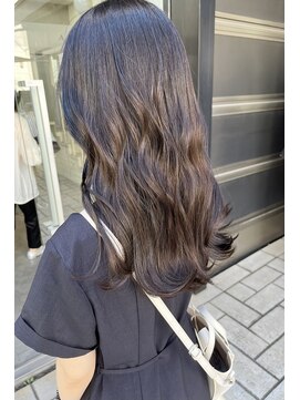 アクアオモテサンドウ(ACQUA omotesando) ◇赤味を消したい♪ブリーチ無しオリーブベージュ