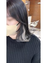 ブレス 小阪店(brace)&nbsp;エクステカラー☆ホワイト×グレージュ☆☆☆