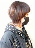 【morio原宿】マッシュウルフショート