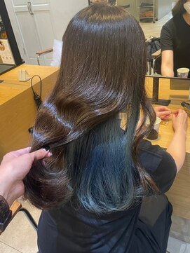 ジーナ 札幌大通(Zina) 髪質改善*艶髪アッシュ*インナー【Zina札幌大通】