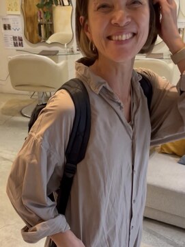 ヘアー カーム 武蔵小杉店(HAIR CALM) 乾かすだけでまとまる『大人オシャレなショートボブ』