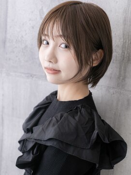 ポケット ヘア いわき泉テラス店(POCKET) ミルクティー丸みショート