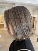 大人モテ女子に!ハイライト×グレージュ
