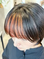 スナオ(sunao)&nbsp;前髪インナーカラーピンク