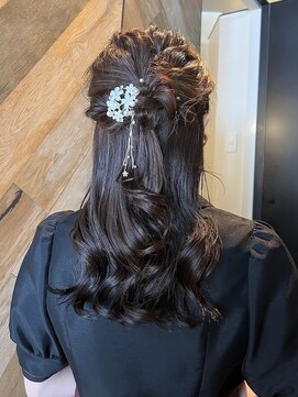 ロットアニバース(lott annibirth) 【髪質改善】ふわっとハーフアップ@mutsumi