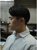 メゾンフォーメン(Maison for men)&nbsp;ビジネスショート／ニュアンスパーマ/センターパート