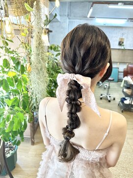 モスト(MocT) 編みおろし×たまねぎヘア