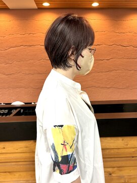 ゼロヘアー(zero hair) 自然な丸みショートボブ