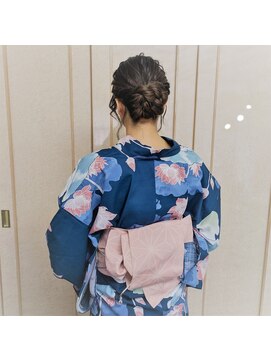 横濱ハイカラ美容院(haikara美容院) 浴衣着付けとヘアセット