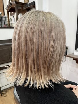 ジブドオブジェ(Jib d'obj) 八尾/ハイライト/髪質改善/酸性ストレート/バレイヤージュ