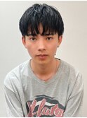 ショートウルフ×ナチュラルパーマ