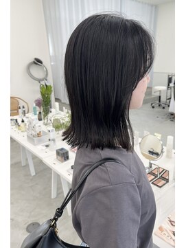 オンド(onde) プツっと切りっぱなしボブ