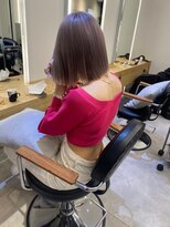 ジーナ 船橋(Zina)&nbsp;髪質改善＊マチルダボブアッシュカラー＊美髪【Zina船橋】