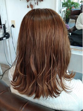 クッキー ヘアーアンドメイク(COOKIE Hair&Make) 【COOKIE】アッシュベージュミディアム