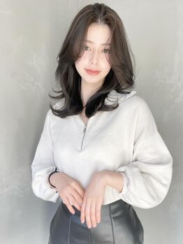 ルル(Lulu)の写真/【大通】顔周りカット＋フルカラー＋TR￥4200 高い技術力×丁寧なカウンセリングで、大人可愛いスタイルに!